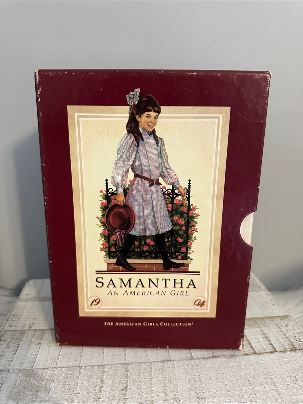 American girl doll Samantha boxed box set